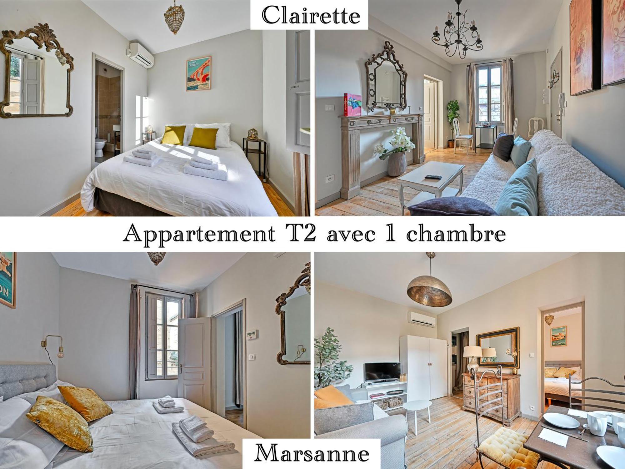 Au Coeur Des Papes, Dans Batisse De Charme Studios & Appartements En Coeur De Ville Avignon Exterior photo